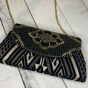 Francesca’s Beaded Tribal Crossbody
